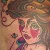 Brunette beehive lady