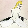 Milky white