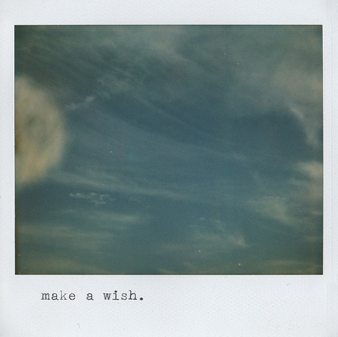 make a wish.