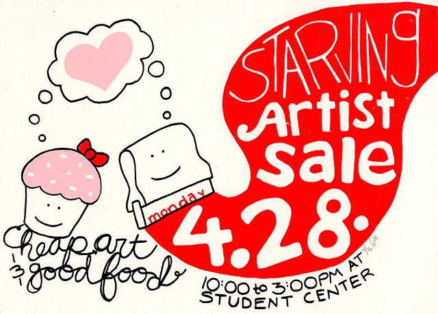 Starving Artist Sale poster