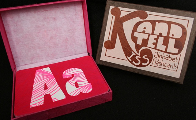 "kiss and tell" flashcard set.
