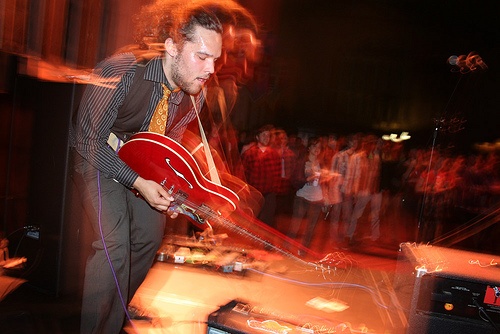 dave on guitar.