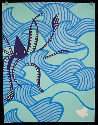 "lost at sea"