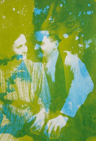 untitled silkscreen monoprint.