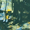 untitled silkscreen monoprint.