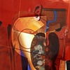"Seated Nude" (Red)