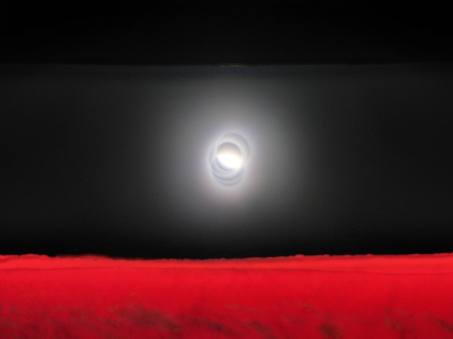 the moon from mars