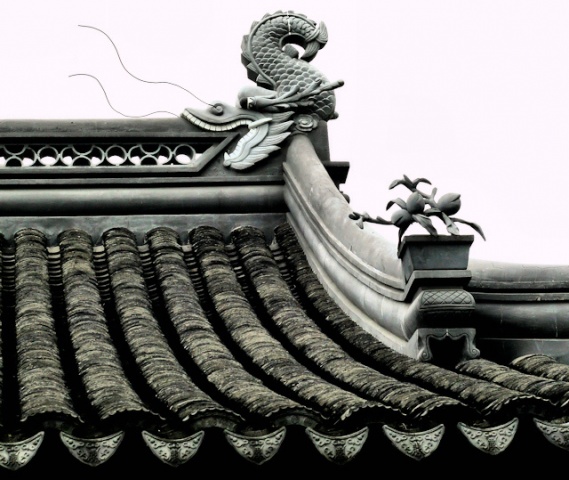 guardian of Chinese garden