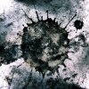 face in coffee spill
