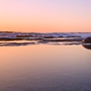 Rock at sunset - La Jolla