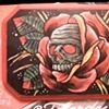 skull rose