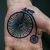 Penny Farthing palm blast