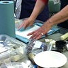 Learning the bromoil process from artist Jill Burkholder.