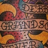 traditional heart tattoo - anthony filo