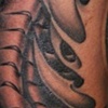 bio mechanical tattoo