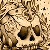 skull & snake