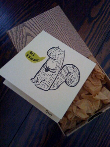 Squirrel Card