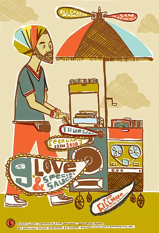 G Love & Special Sauce Fillmore Poster