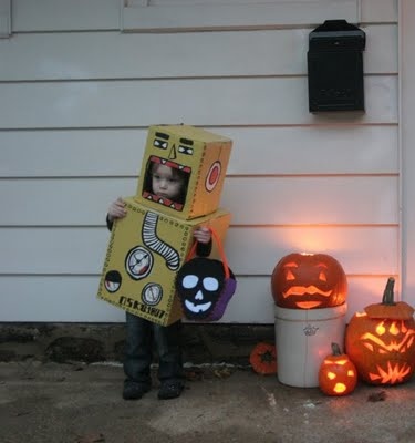 Oskar's Halloween costume 2009