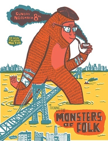 Monsters of Folk Poster