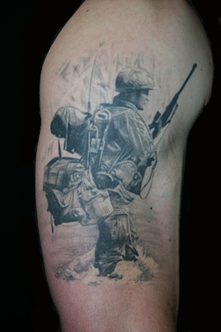 start of a sleeve