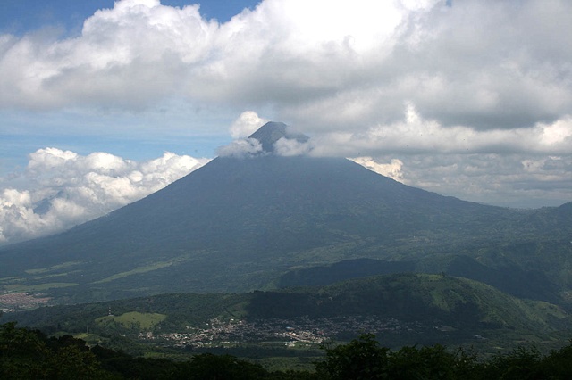 Acatenango from Pacaya
