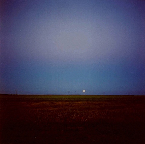 Moon setting