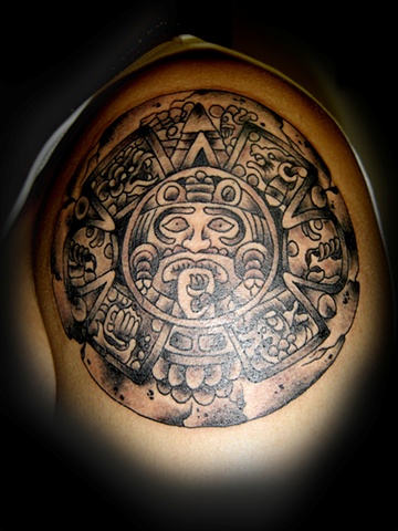 Mayan Calendar Tattoo