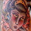 Geisha head