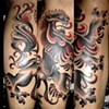 Rampant lion