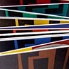 Abstraction: concertina box print