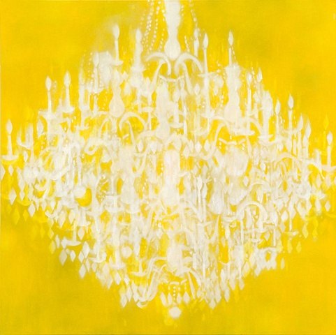 Chandelier - Yellow