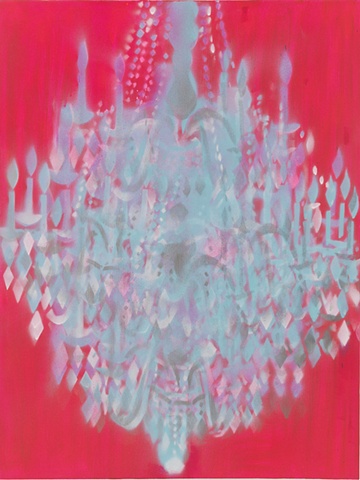 Chandelier - Red