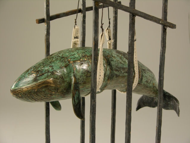 Blue Whale, Pole Barn, Dry Dock (Detail View)