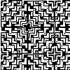 Black and White Pattern #9