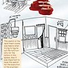 Gift of the Magi Set Design Sketches