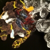 Inner, Outer, Secret (close-up)