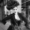 'can can' by tonya gross millinery for Hard Rock Hotel Lavish magazine photo shoot