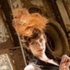 'safety first' by tonya gross millinery for kevin ramos photo shoot