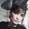 'black heart' by tonya gross millinery for david anthony photo shoot
