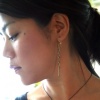 Michi wearing the Art Deco Necklace
