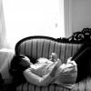 Jaime in black and white