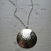 Sterling Full Moon Necklace