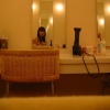 Michi in mirror