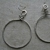 Rope Hoop Earrings