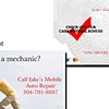 Jake's Mobile Auto Repairs Postcard