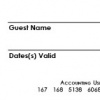 Marriott Business Card
