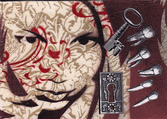 girl with teeth, key