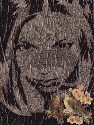 girl with cherry blossoms