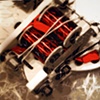 red / white pike A